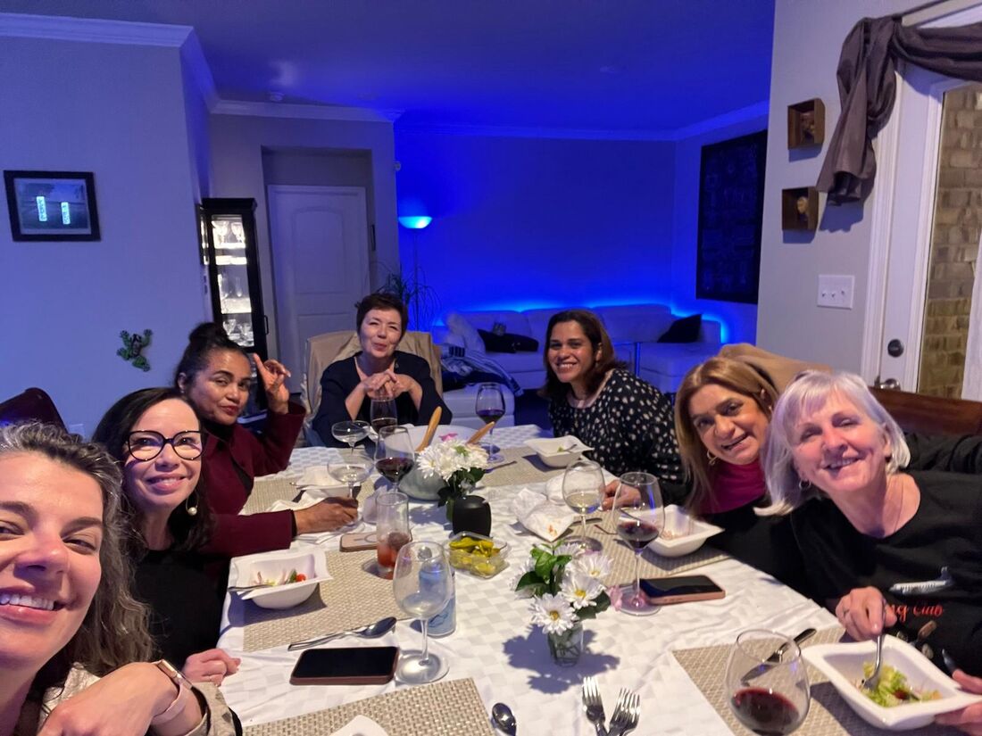 The club — Italian Cooking Club Evening (Ana as guest of honor)