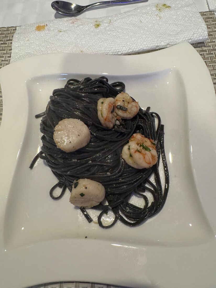 Main dish — Italian Cooking Club Evening (Ana as guest of honor)