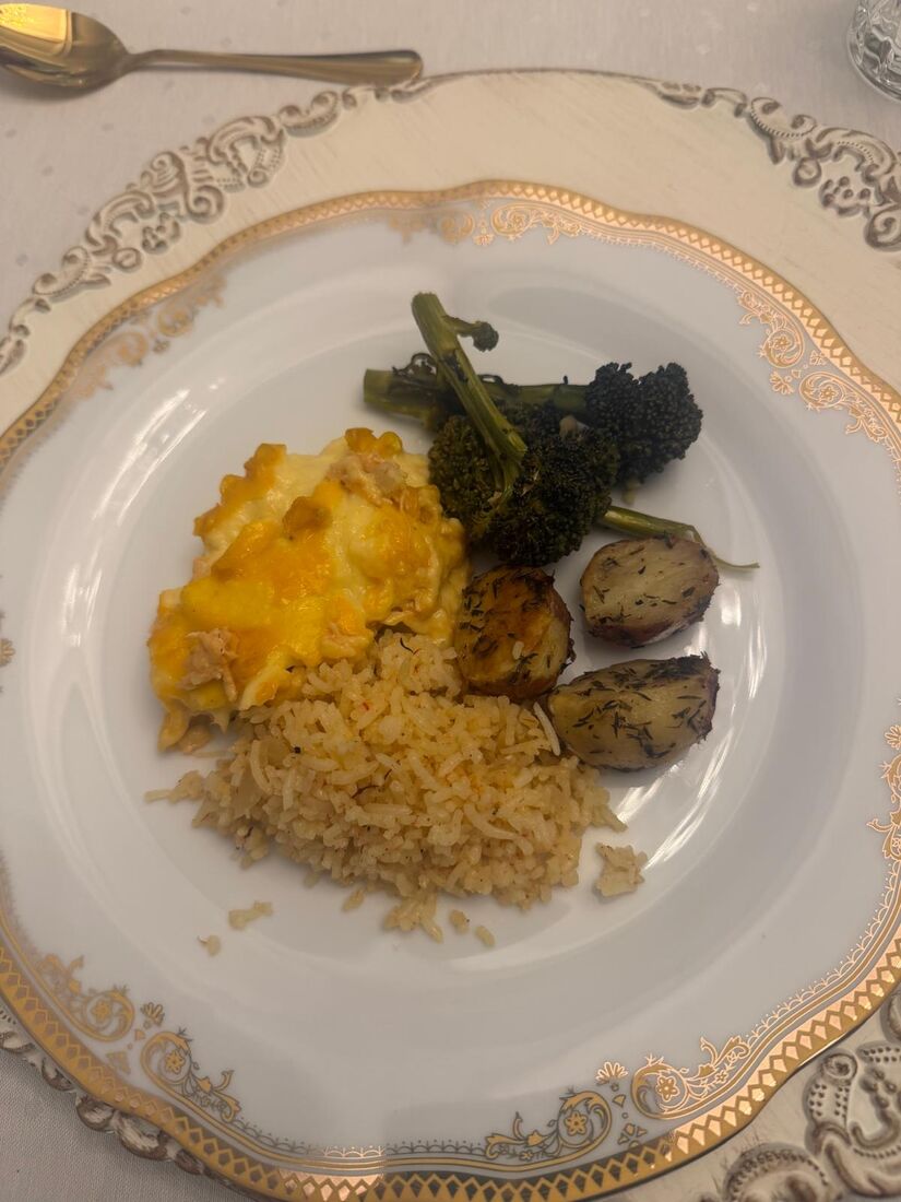 Main dish — Year-end dinner